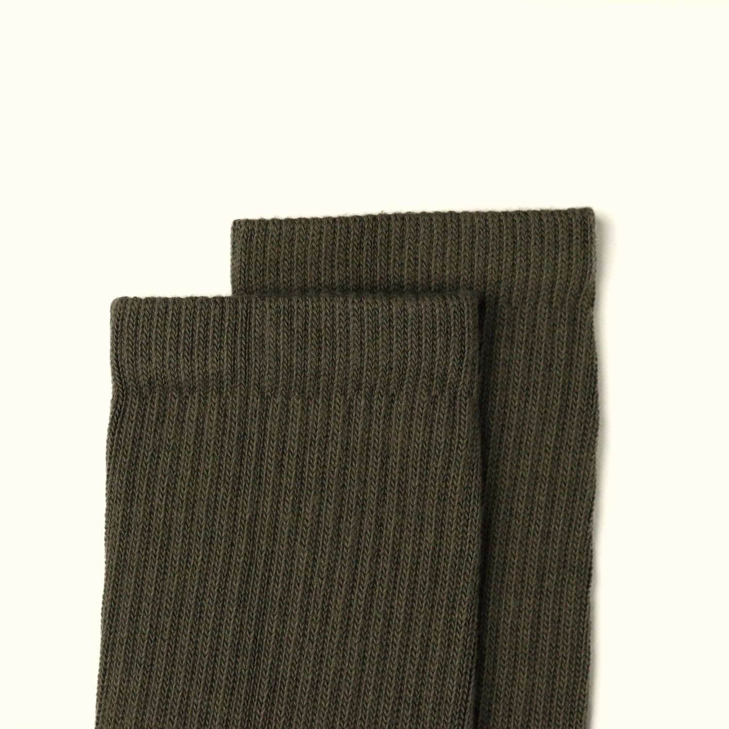 Organic Cotton Socks – Olive