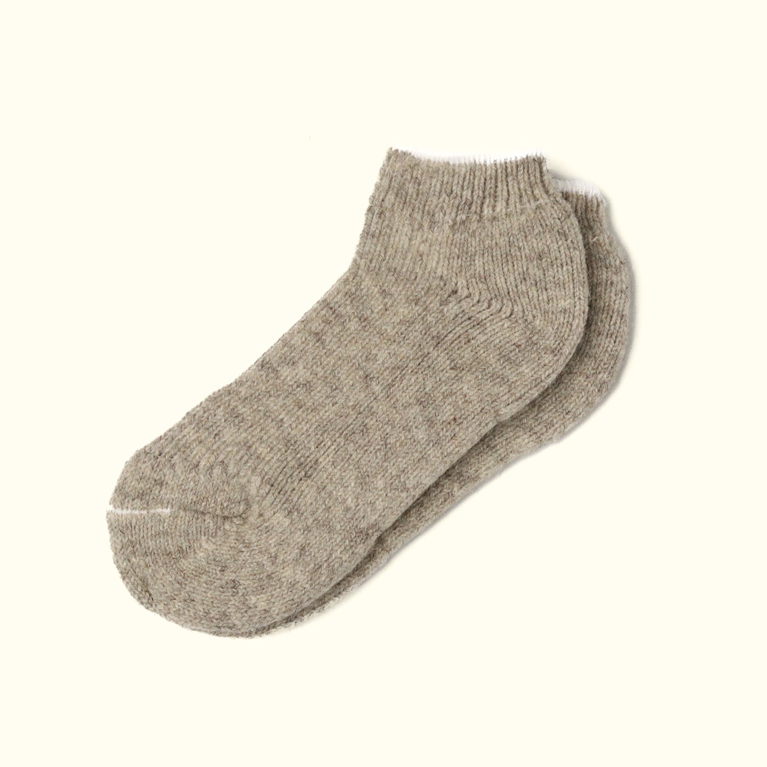 Wool Slipper Socks – Oatmeal