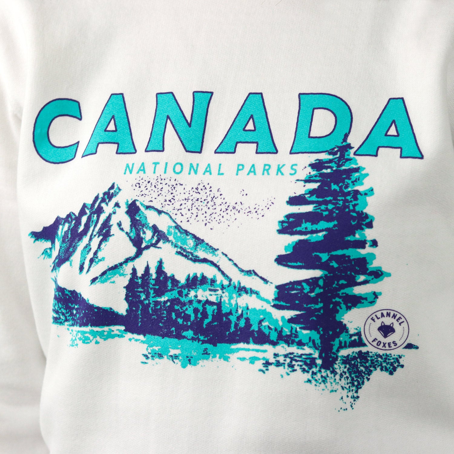 National Parks Sweatshirt – White