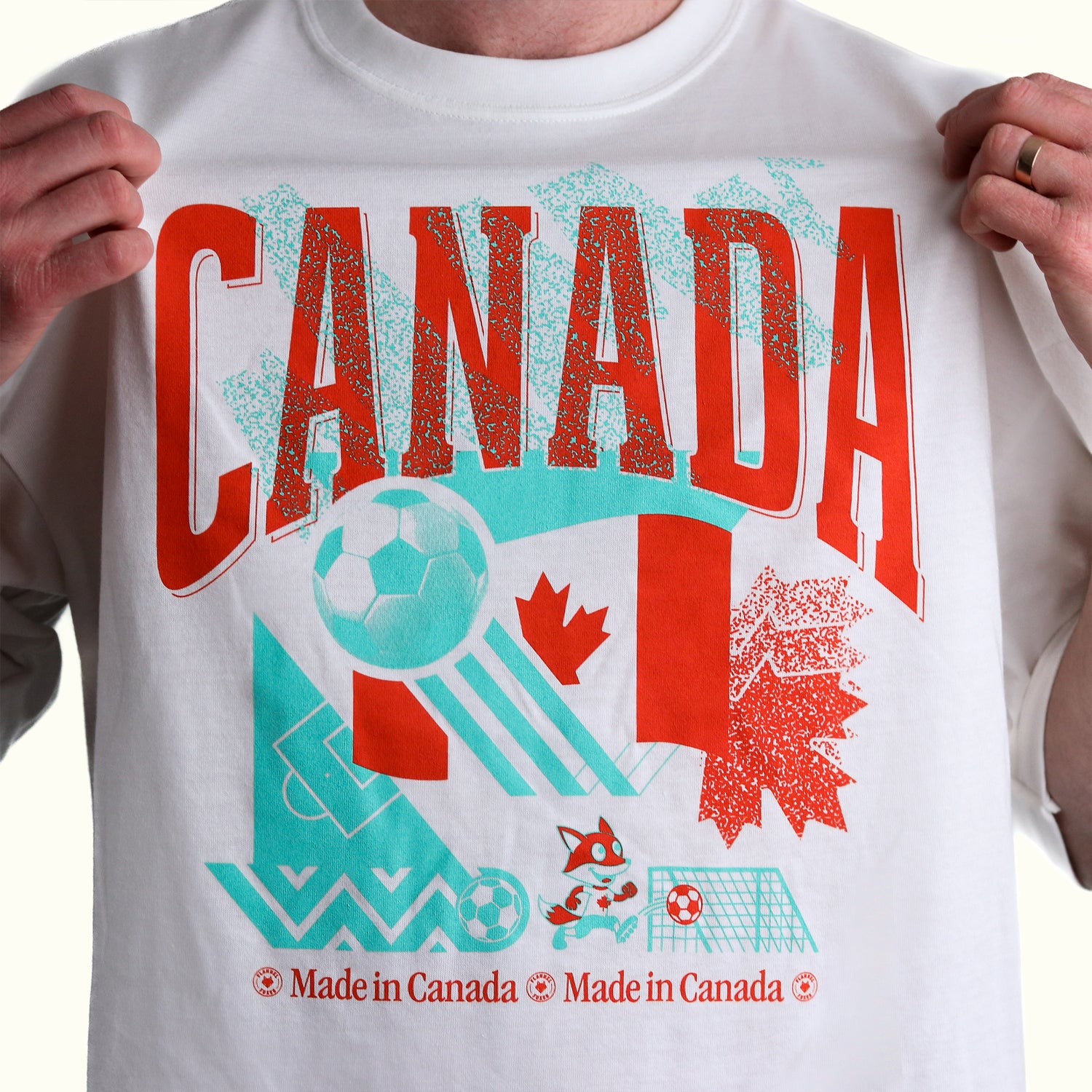 Canada Soccer Oversized Tee