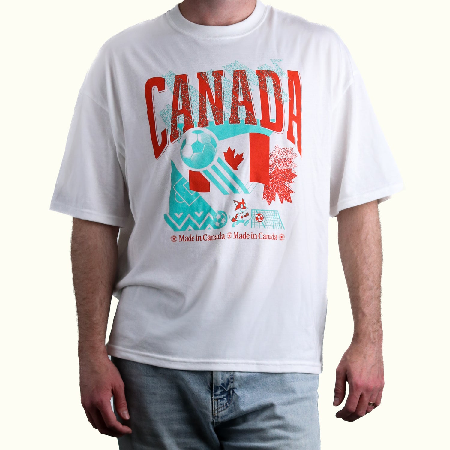 Canada Soccer Oversized Tee