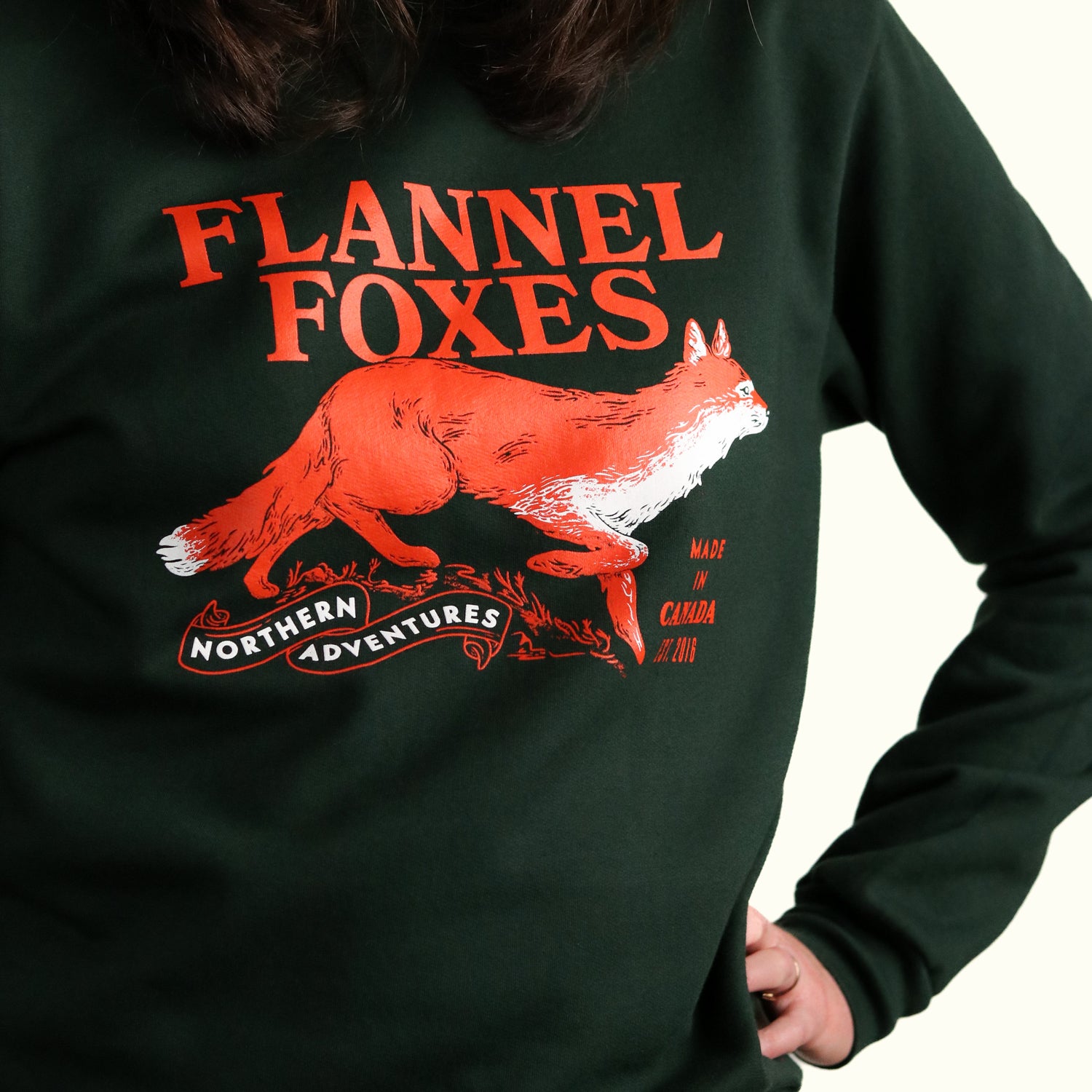 Red Fox Sweatshirt