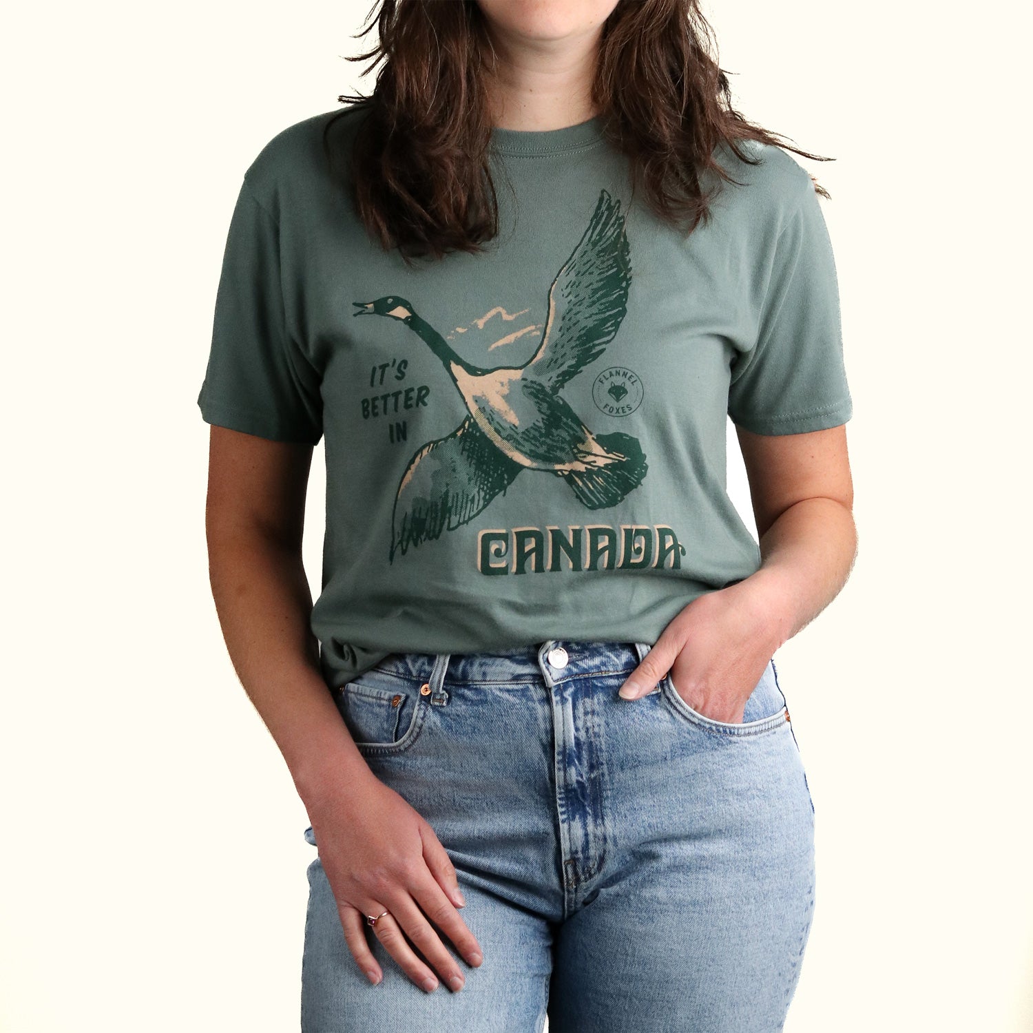 Canada Goose Tee – Sage
