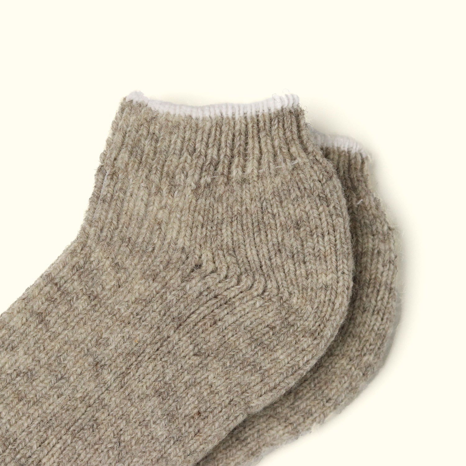 Wool Slipper Socks – Oatmeal