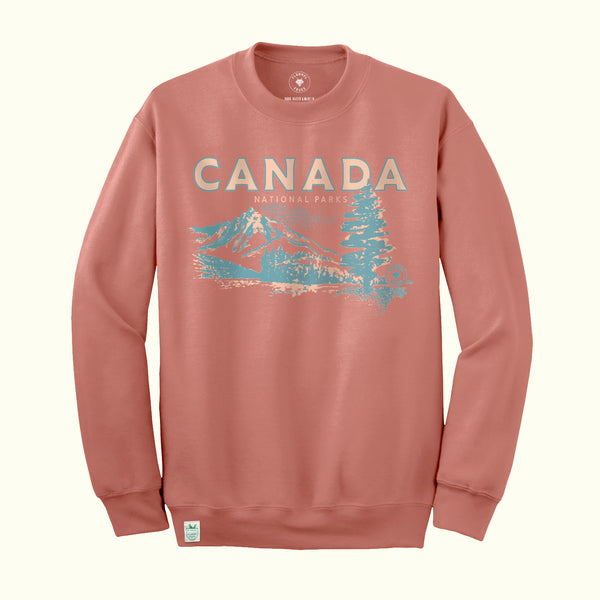 National Parks Sweatshirt – Dusty Rose