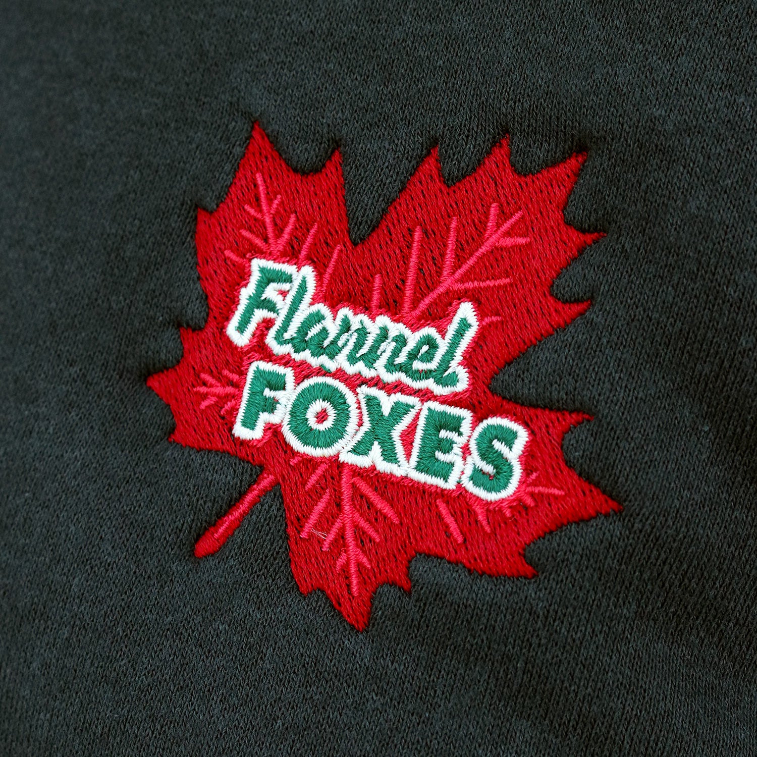 Maple Leaf Sweatshirt – Charcoal