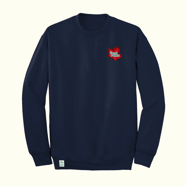 Maple Leaf Sweatshirt – Navy