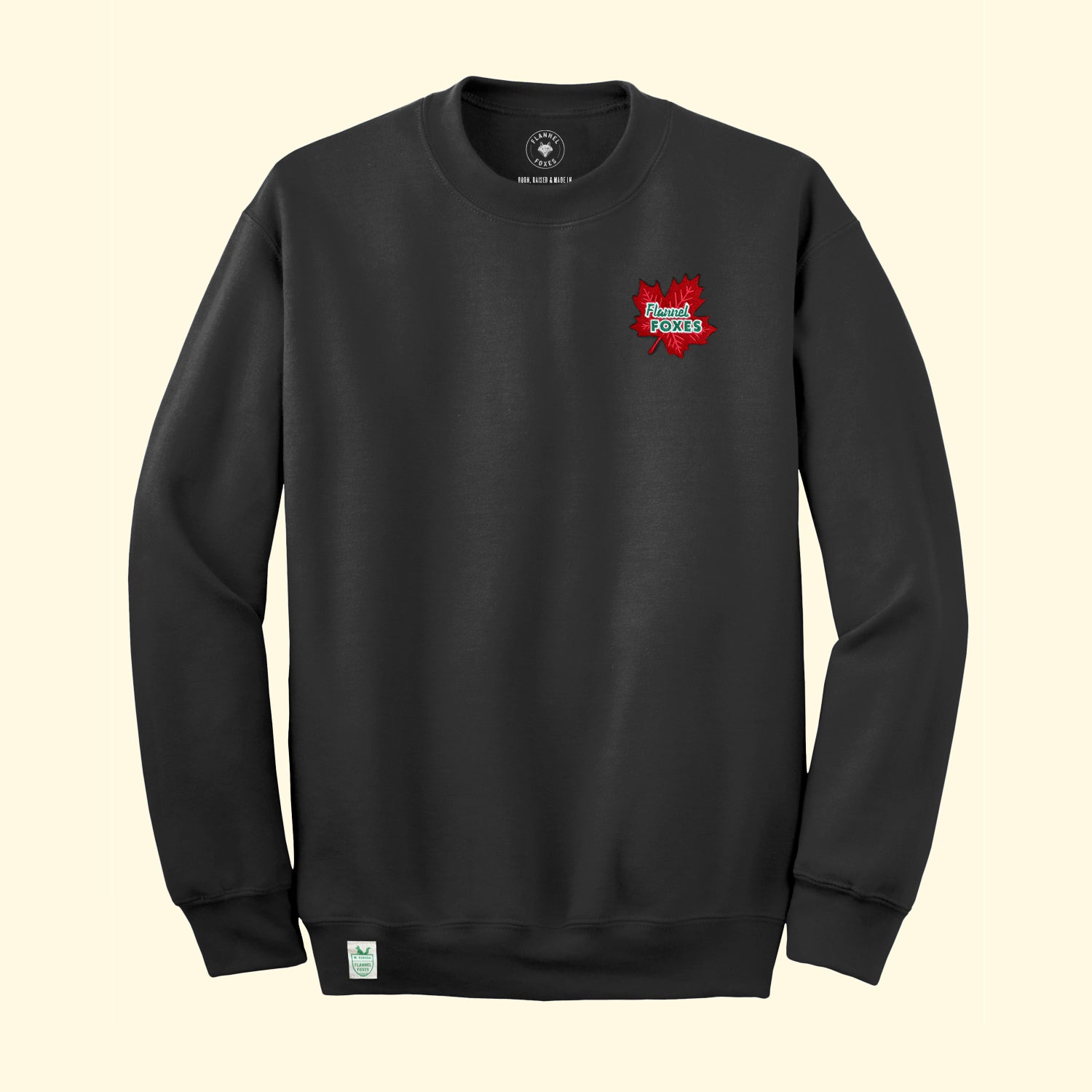Maple Leaf Sweatshirt – Charcoal
