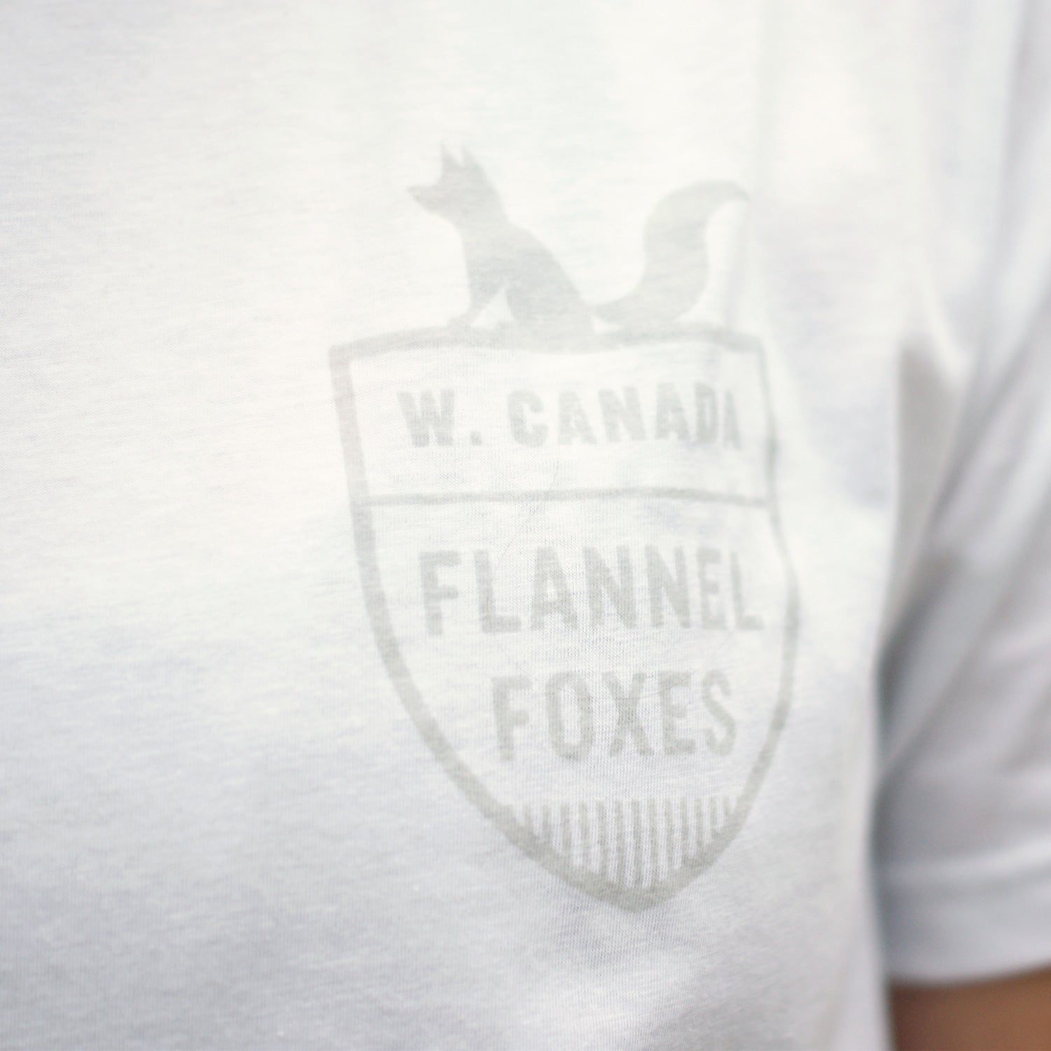 Fox Shield Tee - White